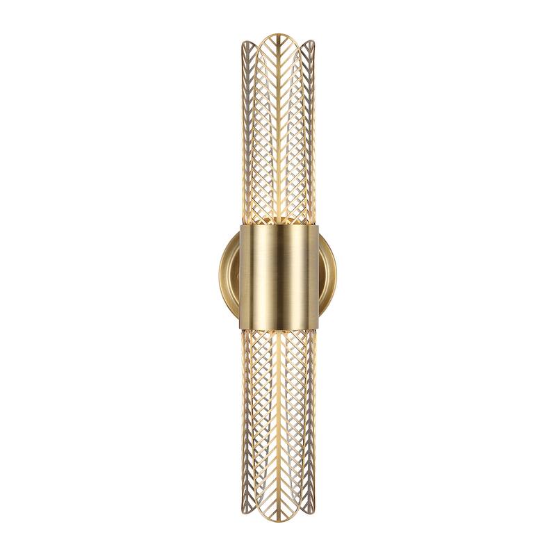 Uttermost 22587 Cret 2 Light 19" Tall Wall Sconce