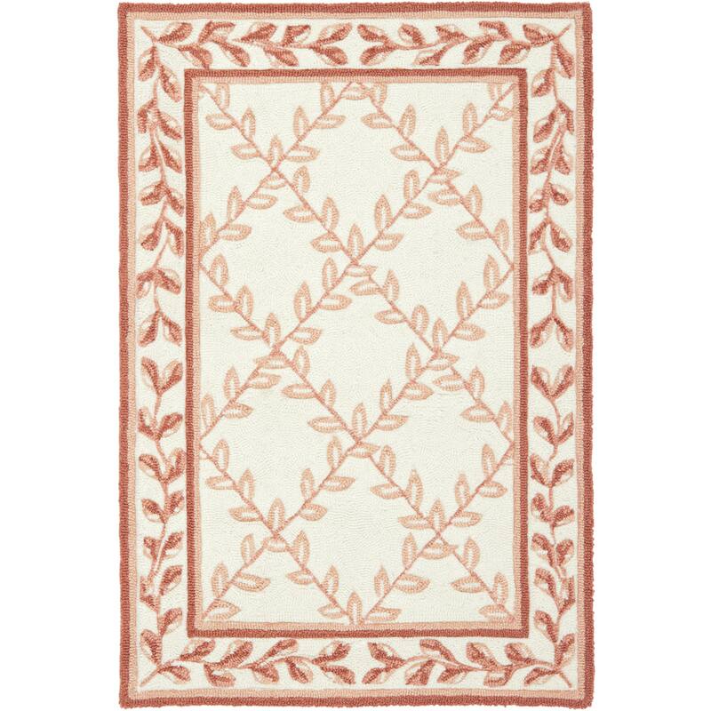 SAFAVIEH Handmade Easy Care Risa Oriental Trellis Rug