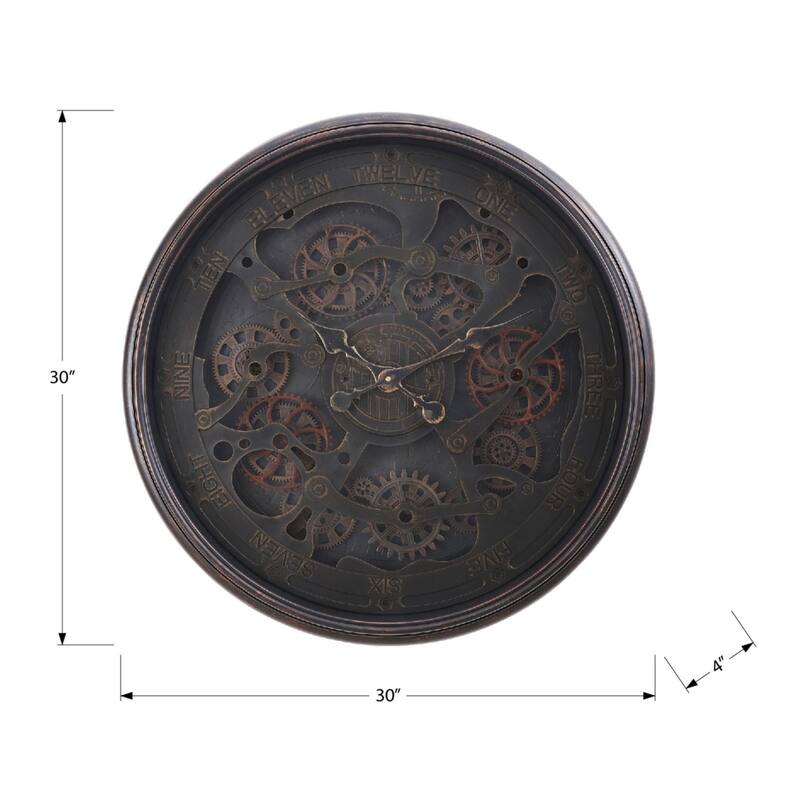 30" Round Wall Clock