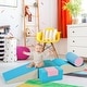 preview thumbnail 1 of 6, Soft Climbing Toys for Toddlers, 6 in 1 Colorful Indoor Climb and Crawl Activity Playset 2-4 Years