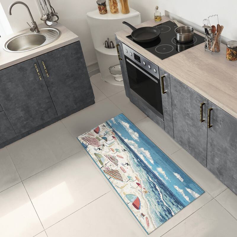 Liora Manne Esencia Dog Beach Indoor/Outdoor Mat