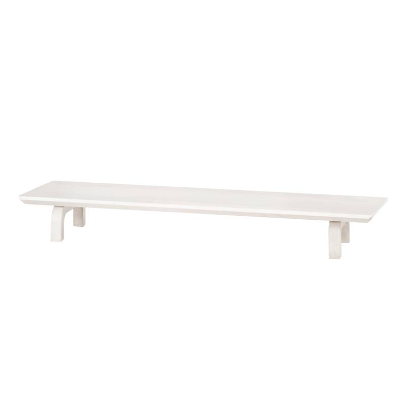Jani Wood Monitor Stand Riser Desk - Ergonomic Design Stand, Desktop Organizer Table for Home, Office Workspace, Gaming Desk