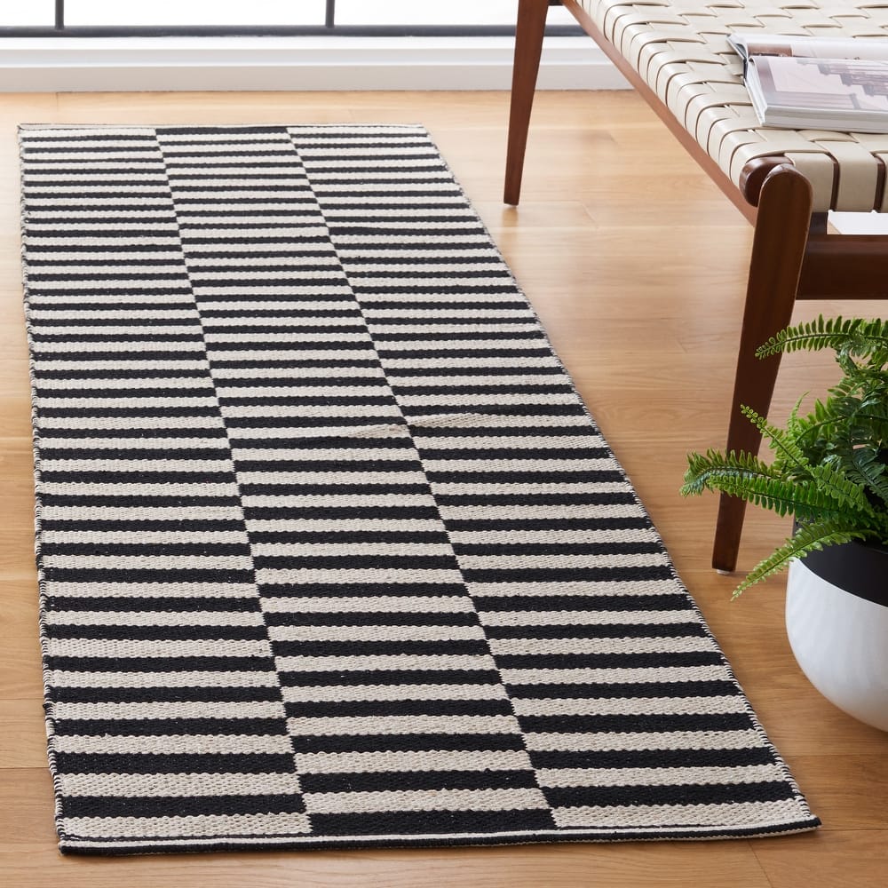 SAFAVIEH Handmade Flatweave Montauk Helena Casual Cotton Rug
