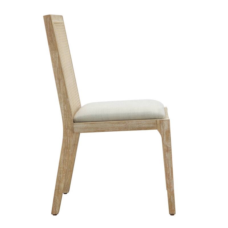 Madison Park Ashe Natural Dining Chair set of 2