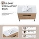 preview thumbnail 29 of 62, Bathroom Vanity With Sink In 24/30/36 Inch, Floating Bathroom Vanity or Freestanding Vanity With Soft Close Door