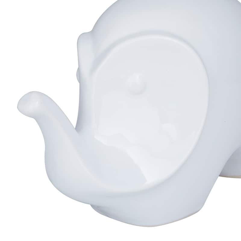 Stoneware Contemporary Sculpture - 7", 6"H