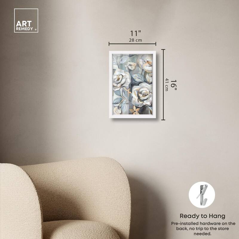 Grey Delight Shadowbox by Art Remedy