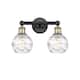 Option Black Antique Brass / Clear Deco Swirl