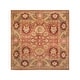 preview thumbnail 1 of 6, Mogul, One-of-a-Kind Hand-Knotted Area Rug - Pink, 6' 1" x 6' 2" - 6' 1" x 6' 2"