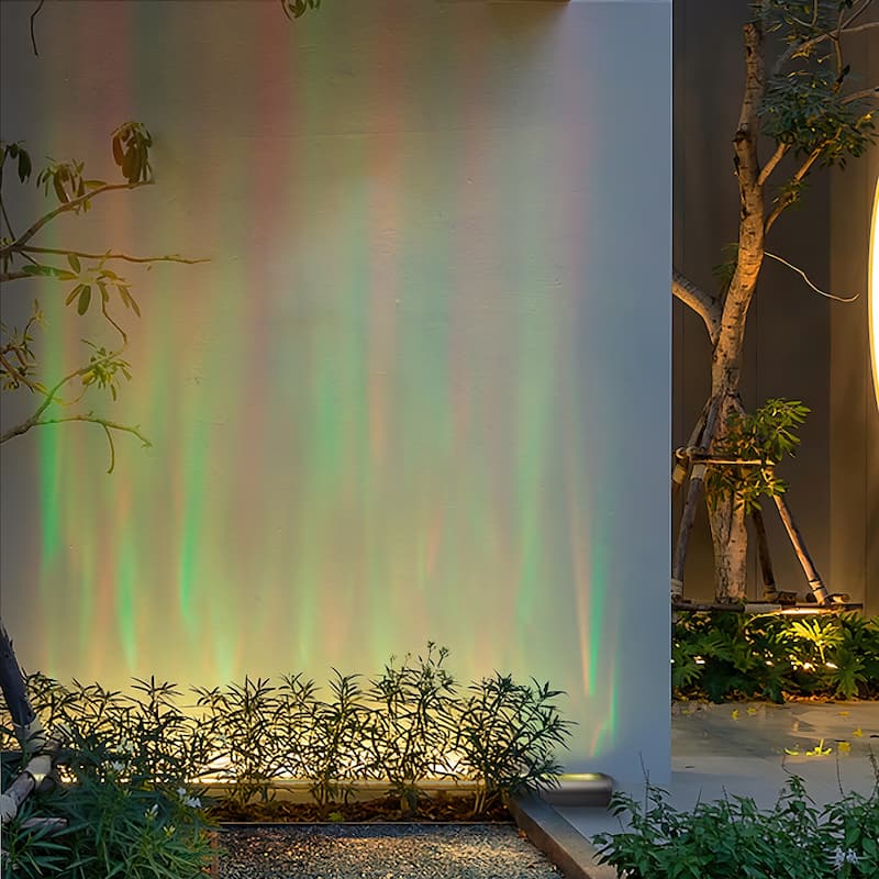 Outdoor Garden 40" RGBW Projector Lamp Decorative Lighting - 39.5-inch - 39.5-inch