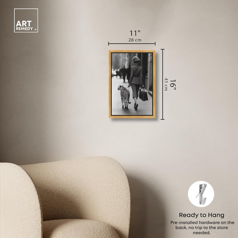 With Luxury Canvas by Art Remedy