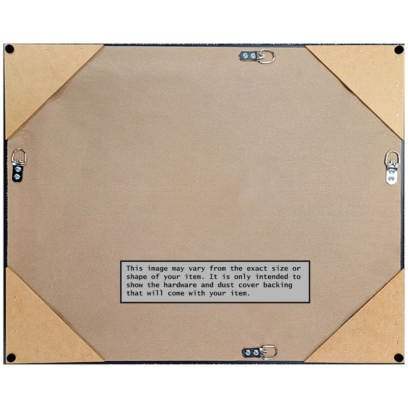 Beveled Wood Bathroom Wall Mirror - Portico Espresso Frame