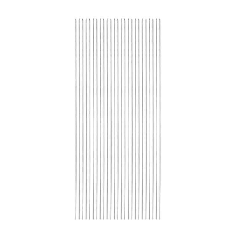 25pcs Kebob Skewers 30cm x 1.3 mm Round BBQ Grill Sticks - 30cm x 1.3mm