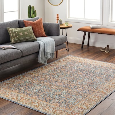 Livabliss Aliya Traditional Indoor/ Outdoor Area Rug