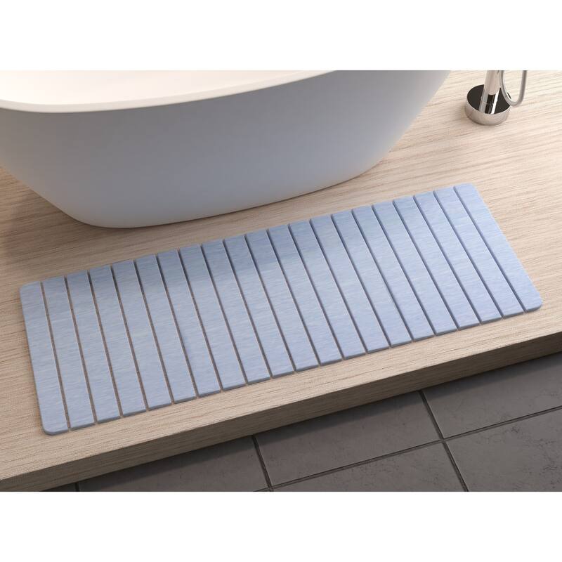 Diatomite Quick-Dry Stone Extra Large 58 "x 21" Bath Mat