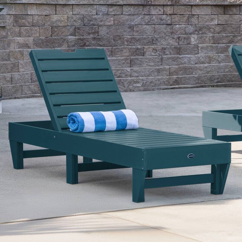 Highwood Professional Commercial Grade Pinehurst Chaise Lounge