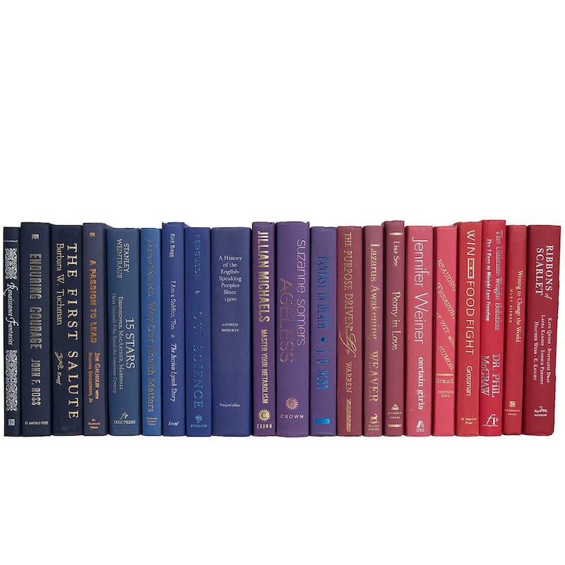 Books Purple Decorative Accessories: Berry Ombre Color By The Foot