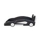 preview thumbnail 8 of 10, Twin Size Race Car-Styled Platform Bed with Functional Wheels and Safety Rails