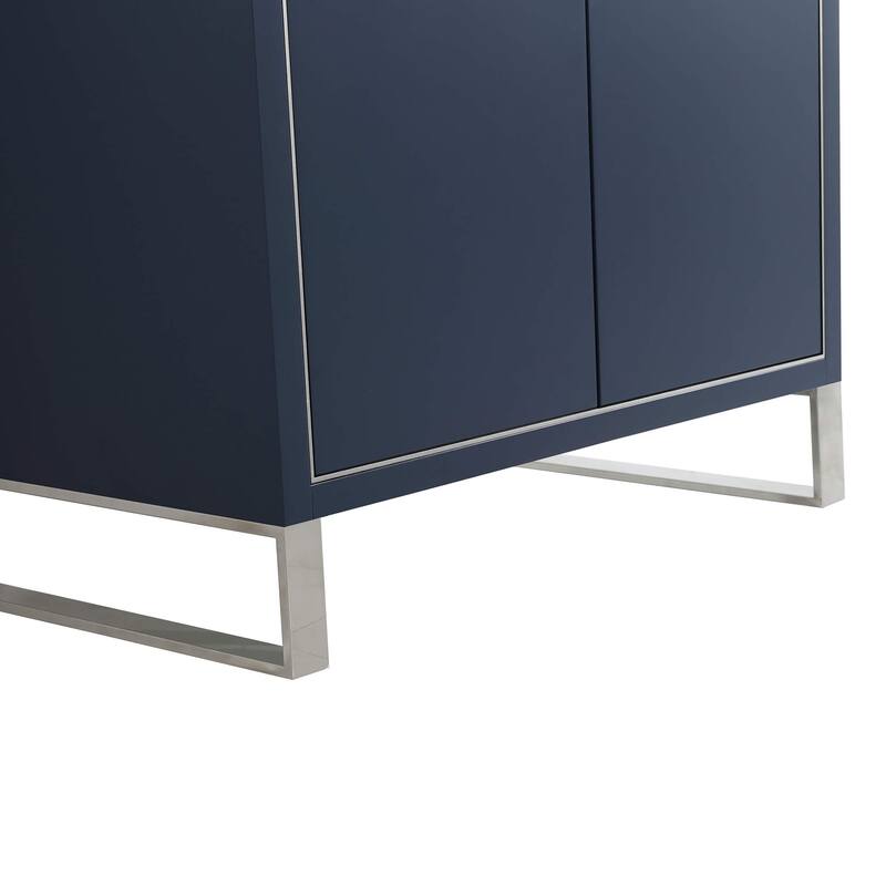 Fine Fixtures Opulence Collection Bathroom Vanity with White Ceramic Sink