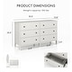 preview thumbnail 2 of 10, Furniture of America Novi Transitional Multi-drawer Vertical Dresser
