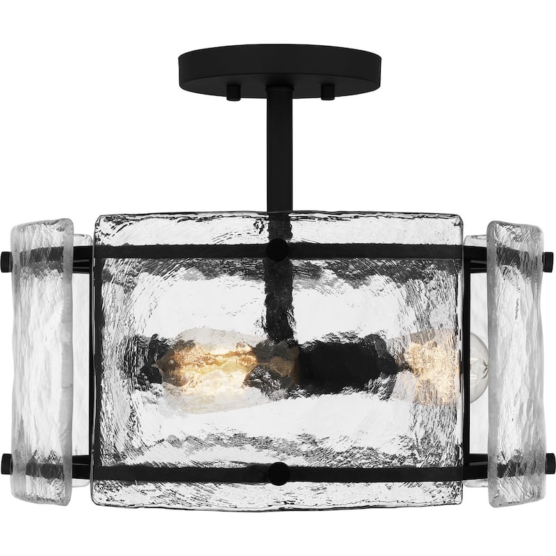 Fortress Three Light Semi Flush Mount