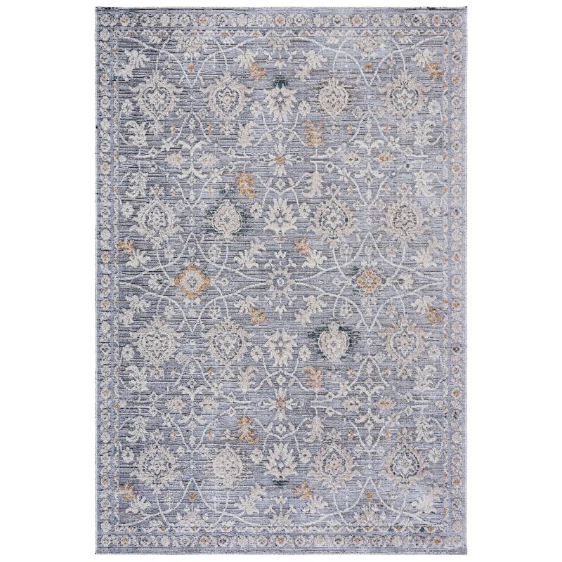 SAFAVIEH Miranda Cheng Traditional Rug - Grey/Ivory Beige - 5' x 8'