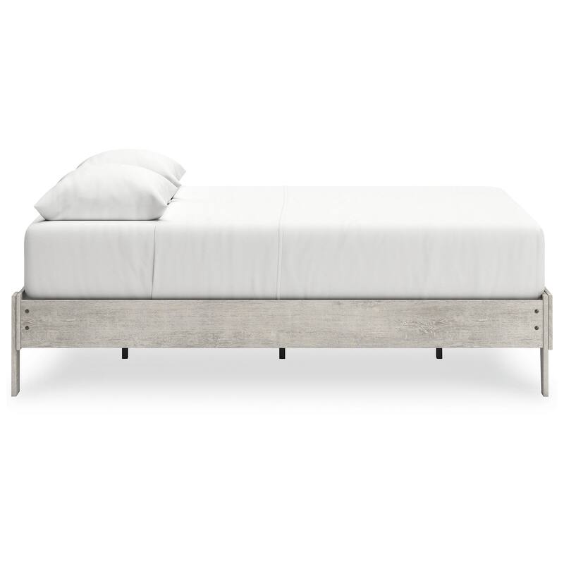 Signature Design by Ashley Shawburn Gray Platform Bed