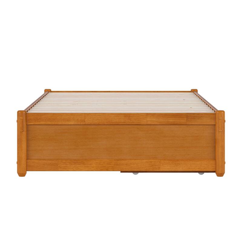 Barcelona Panel Platform Bed with Storage Drawers