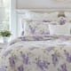 Laura Ashley Keighley Cotton Reversible Purple Quilt Set - On Sale ...