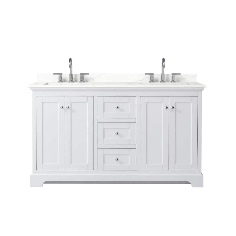 Wyndham Collection WCV232360D-QTZ-US3MXX Avery 60" Free Standing