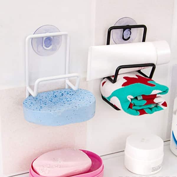 Cheer Collection Kitchen Sink Sponge Organizer with Drip Tray