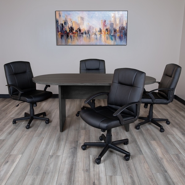 Conference table set with chairs sales