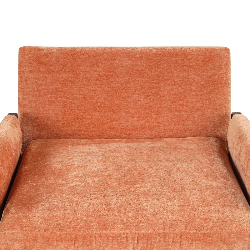 Mid-Century Modern Velvet Accent Chair