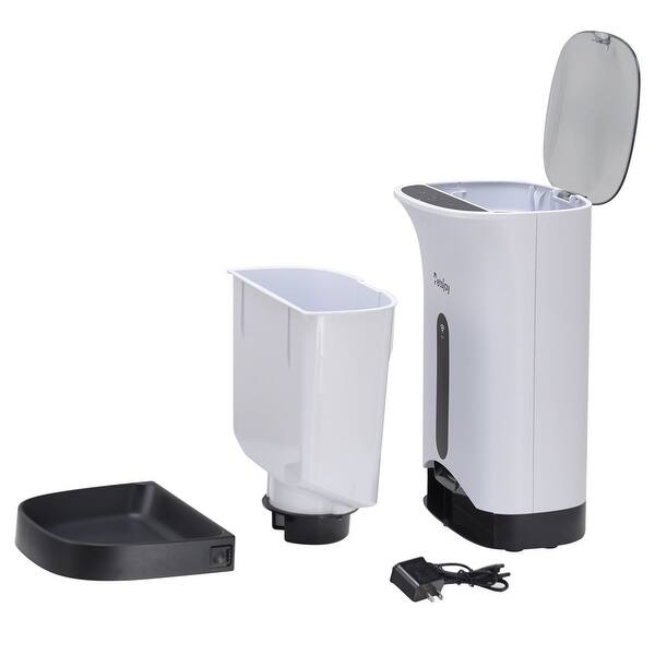Shop Gymax Automatic Pet Feeder Smart Cat Dog Food Dispenser