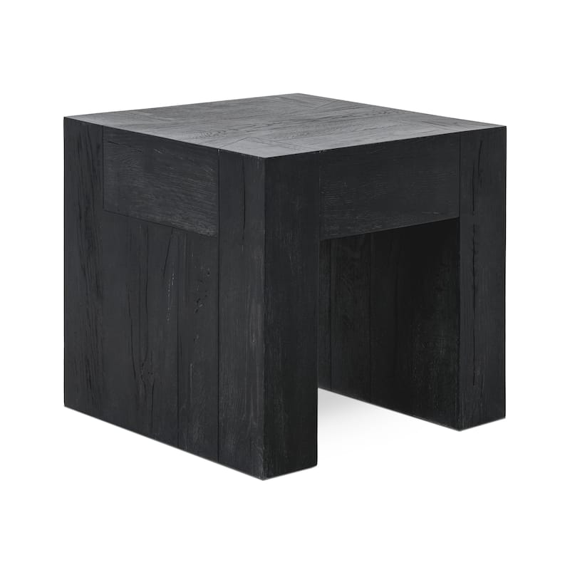 Classic Home Bristol Cracked Oak 24" End Table