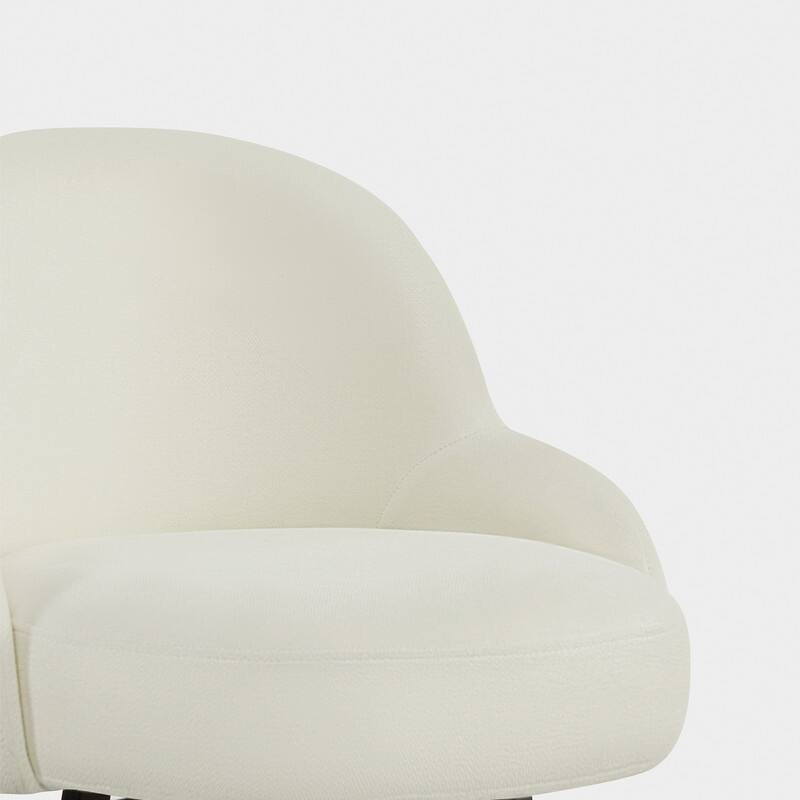 Spruce & Spring Amari Swivel Upholstered Counter Bar Stool with Thickened Cushion