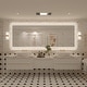 preview thumbnail 96 of 161, Large LED Bathroom mirror Tempered Glass Dimmable Anti-Fog Vanity Mirror