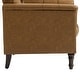 preview thumbnail 27 of 72, Tufted Accent Chair Vegan Leather Armchair for Living Room