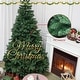 preview thumbnail 4 of 9, 6ft/ 7ft Modern PVC Artificial Unlit Christmas Tree with Stand