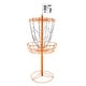 preview thumbnail 2 of 20, GSE™ Portable 12-Chain Disc Golf Targets Basket, Disc Golf Practice Goal Baskets Orange