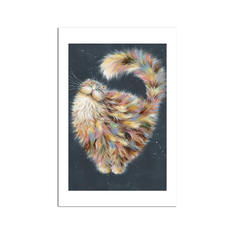 Patapoufette Fine Art Paper Print by Kim Haskins - Multi