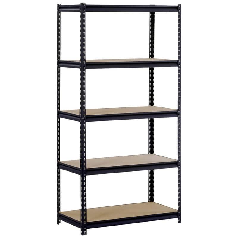 5 Tier Heavy Duty Storage Shelf Garage Shelving Unit Bookcase 2 Colors
