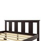 preview thumbnail 15 of 22, Full Size Classic Modern Design Wood Platform Bed Bed Frame with Footboard and Headboard