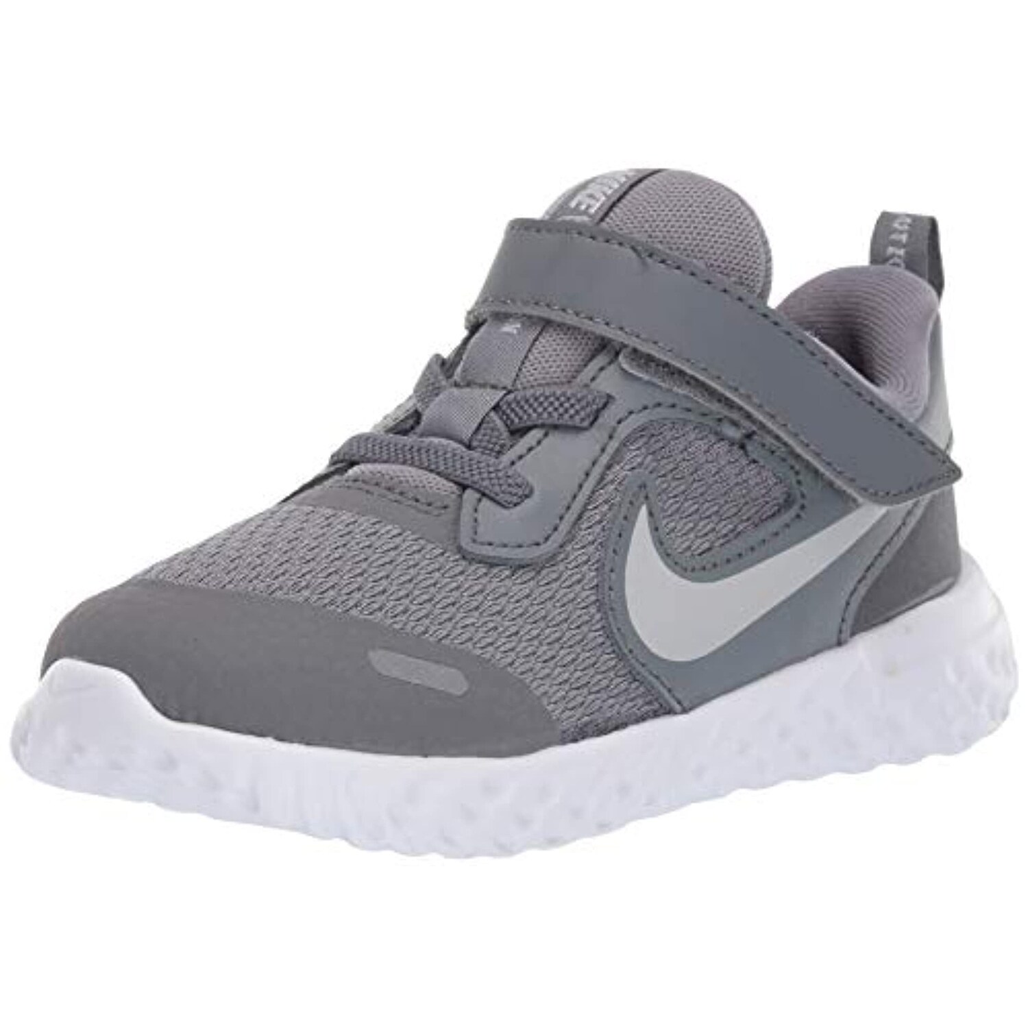 nike run revolution 5 velcro junior trainers