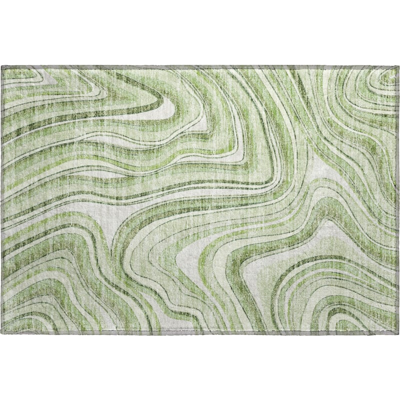 Premium Washable Super Soft Modern Waves Mayfield Rug