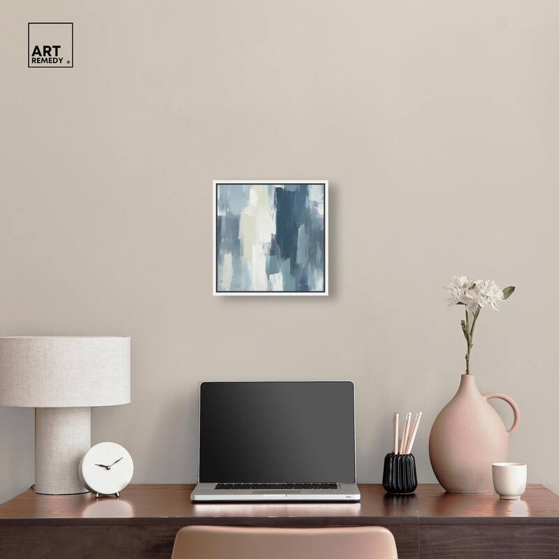 Blue Union Canvas by Art Remedy
