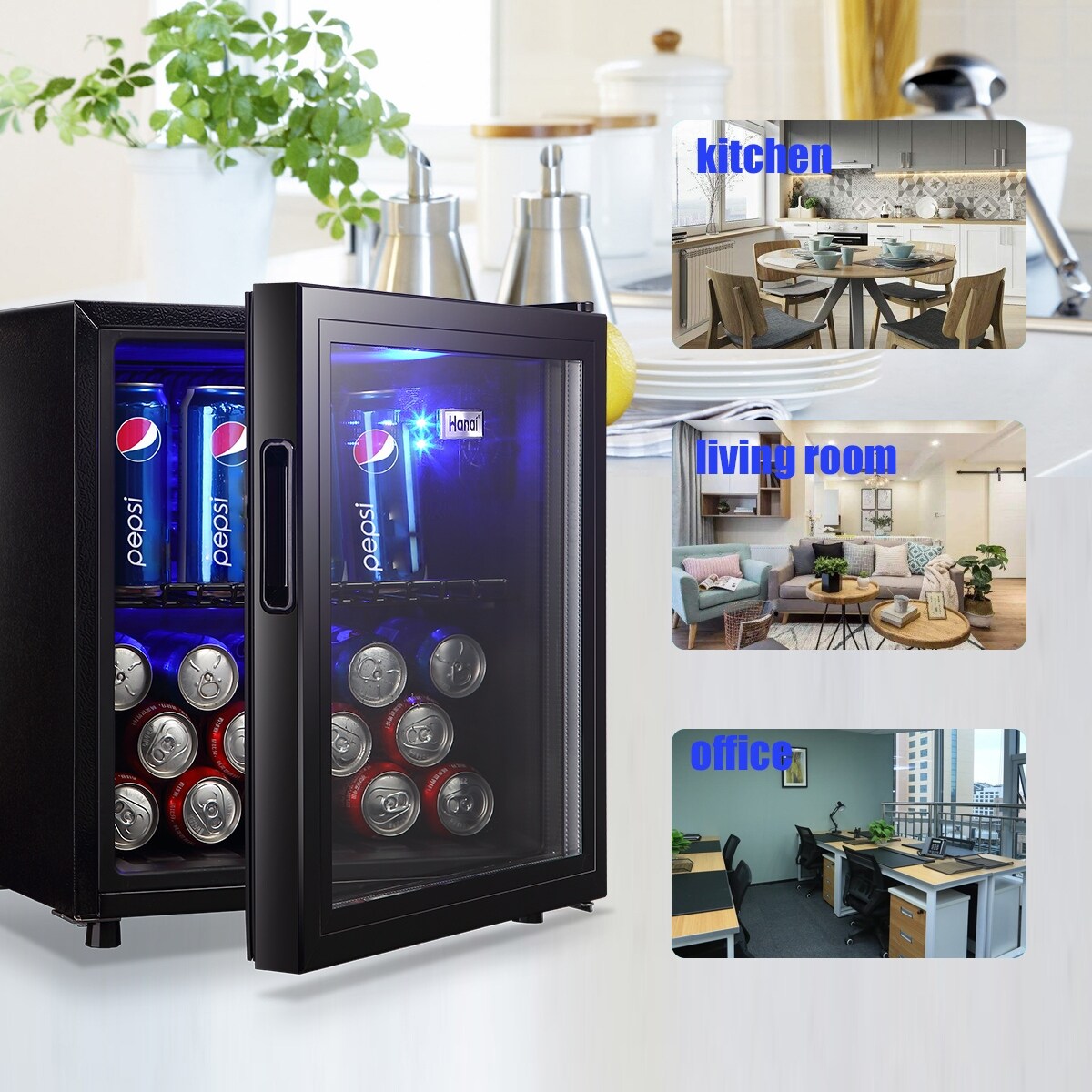 compact beverage refrigerator