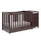 preview thumbnail 13 of 35, Graco Remi 4 in 1 Convertible Crib & Changer with Premium Foam Crib and Toddler Mattress