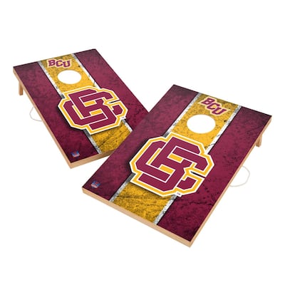 Vintage Bethune-Cookman Wildcats Regulation 2x4 Cornhole Set