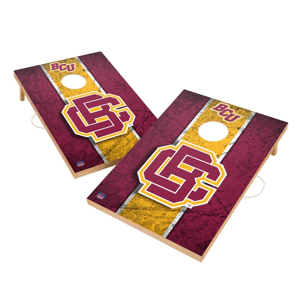 Vintage Bethune-Cookman Wildcats Regulation 2x4 Cornhole Set